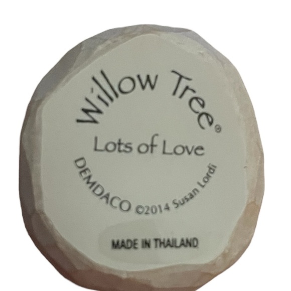 Willow Tree Lots of Love Figurine Glitter Wire Heart Sculpture Susan Lord 2014 - Picture 7 of 9